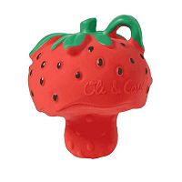 Oli&Carol mini hryzadlo jahoda Sweetie 1×1 ks, hryzátko pre deti