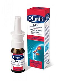 Olynth 0,1 % aerodisperzia (0,1%), 10 ml