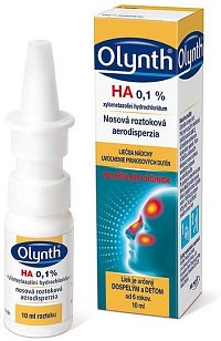 Olynth HA 0,1 % aerodisperzia, 10 ml