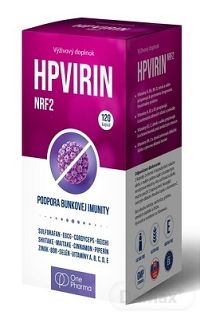 ONE PHARMA HPVIRIN 120CPS 1×120 cps, výživový doplnok