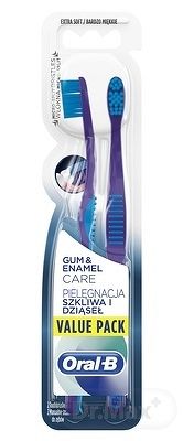 Oral-B Gum & Enamel Care Extra Manuálna Zubná Kefka Soft 2 ks