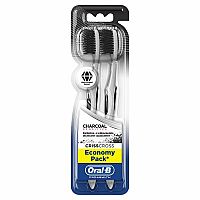 Oral B kefka 3D White Charcoal sensitive 1×2 ks, zubné kefky