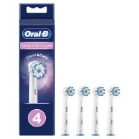Oral B Náhradné hlavice Sensitive Clean 1×4 ks, pre dokonalejšie umývanie zubov