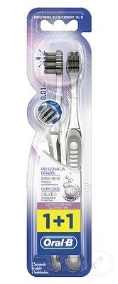 Oral-B Ultra Thin Silver Extra Soft XS DUO zubná kefka 1x2 ks