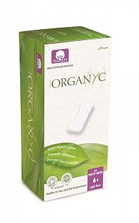 Organyc bio menštruačné vložky slipové + 24 kusov