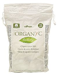Organyc Tampóny zo 100% organickej bavlny Tampóny zo 100% organickej bavlny, s biologicky rozložiteľným obalom - 100ks