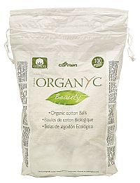 Organyc Tampóny zo 100% organickej bavlny Tampóny zo 100% organickej bavlny, s biologicky rozložiteľným obalom - 100ks