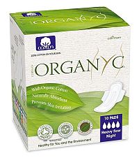 Organyc Vložky zo 100% organickej bavlny Vložky zo 100% organickej bavlny, pre silné krvácanie - 10ks