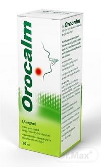 Orocalm 1,5 mg/ml aer ors 176 vstrekov (fľ.HDPE s dáv.pumpou) 1x30 ml