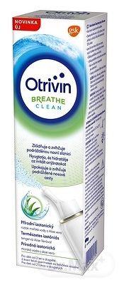 Otrivin BREATHE CLEAN Aloe vera izotonický nosový sprej s obsahom morskej vody 1x100 ml