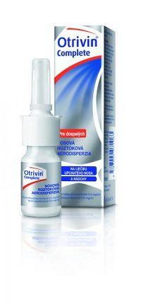 Otrivin Complete aer nao (fľaša HDPE s dávkovačom) 1x10 ml