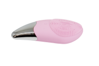 Palsar7 Oválna elektrická masážna kefka na čistenie pleti, svetlo ružová 1×1 ks, elektrická masážna kefka