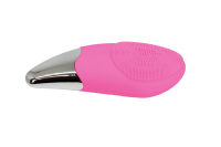 Palsar7 Oválna elektrická masážna kefka na čistenie pleti, tmavo ružová 1×1 ks, elektrická masážna kefka