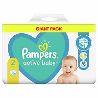 Pampers Active Baby GP S2 96ks (4-8kg)
