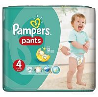 PAMPERS Active PANTS CP 4 Maxi 1×24 ks, veľkosť 4, detské plienky