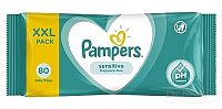 PAMPERS Baby Wipes Sensitive vlhčené obrúsky XXL pack 1x80 ks