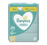 PAMPERS Baby Wipes Sensitive vlhčené obrúsky XXL pack 6x80 ks (480 ks)