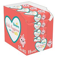 Pampers hand wipes 15X40KS 15×40 ks, detské utierky