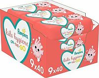 Pampers hand wipes 9X40KS 9×40 ks, detské utierky