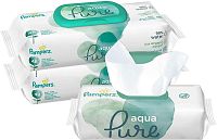 Pampers Harmonie Aqua vlhčené obrúsky 3 balenie = 144 obrúskov