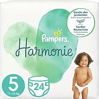 Pampers Harmonie VP S5 24ks (11-16kg) 1×24 ks, veľkosť S5