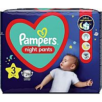 Pampers Night Pants S3 29ks (6-11kg) 1×29 ks, veľkosť S3