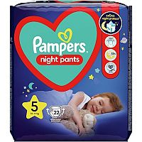 Pampers Night Pants S5 22ks (12-17kg) 1×22 ks, veľkosť S5
