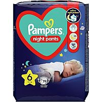 Pampers Night Pants S6 19ks (15+kg) 1×19 ks, veľkosť S6