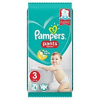 Pampers Pants DM6 S3 (6-11kg) 1×4 ks, veľkosť S3, detské plienky