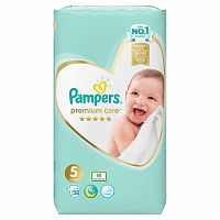 Pampers Premium JP JUNIOR S5 58KS 1×58 ks, veľkosť S5, detské plienky