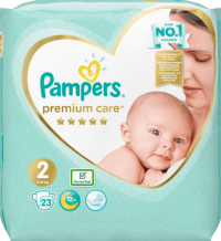 Pampers Premium SMP MIN S2 23KS 1×23 ks, veľkosť S2, detské plienky