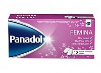 Panadol Femina tbl flm 500 mg/10 mg (blis.PVC/Al-bezfar.) 1x10 ks
