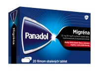 Panadol Migréna tbl.flm.20 x 250 mg/250 mg/65 mg