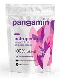 PANGAMIN OSTROPESTREC 1x200 tbl, výživový doplnok