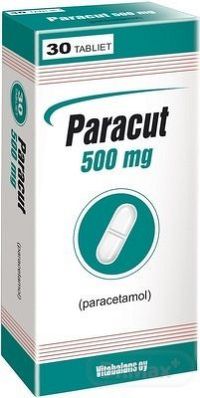 Paracut 500 mg tbl (blis.PVC/Al) 1x30 ks