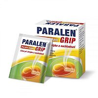 PARALEN GRIP horúci nápoj citrón 650 mg/10 mg plu por 1x6 vrecúšok