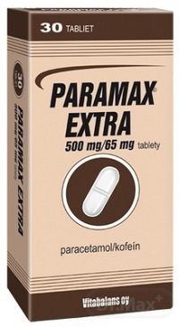 PARAMAX EXTRA 500 mg/65 mg 1×1 ks, výživový doplnok