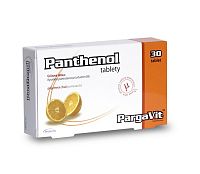 PargaVit PANTHENOL tablety s príchuťou pomaranča 30 kapsúl
