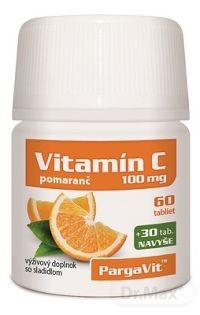 Pargavit Vitamín C pomaranč 90 tabliet