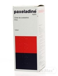 PAXELADINE 0,2 PERCENT SIRUP sir (fľaša skl.) 125 ml