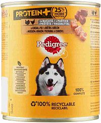 PEDIGREE Konzerva PROTEIN s Kuracím a morčacím 800g