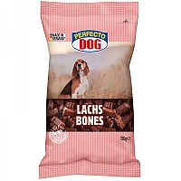 Perfecto Dog Lososové Kostičky 1×150 g, suchá maškrta pre psy