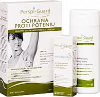 Perspi-Guard Sweat Defence System antiperspirant ve spreji Perspi-Guard 30 ml + Antibakterialní sprchový krém Perspi-Guard 200 ml darčeková sada