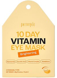 Petitfee & Koelf 10 Day Vitamin Eye Mask Brightening 1,4 g * 20 pcs 1×1,4 g * 20 pcs