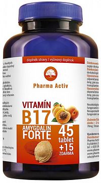 Pharma Activ Amygdalin FORTE vit. B17 60 tbl.