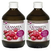 Pharma Activ CRANVITA AKCIA 2×500 ml, doplnok výživy