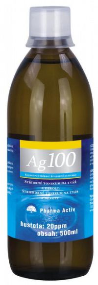 Pharma Activ Koloidné striebro Ag100 25 ppm 500 ml
