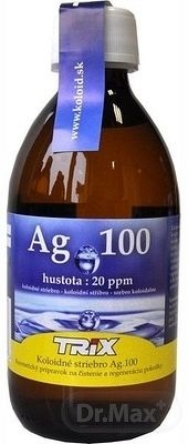 Pharma Activ Koloidné striebro Ag100 hustota 20ppm, 1x300 ml