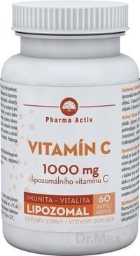Pharma Activ Lipozomal Vitamín C 1000 mg 1×60 cps, vitamín c