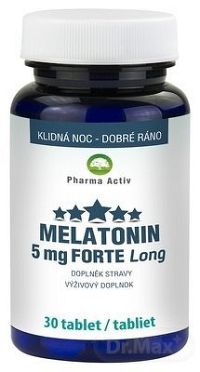 Pharma Activ MELATONÍN 5 mg FORTE 30 tabliet